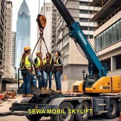sewa mobil skylift